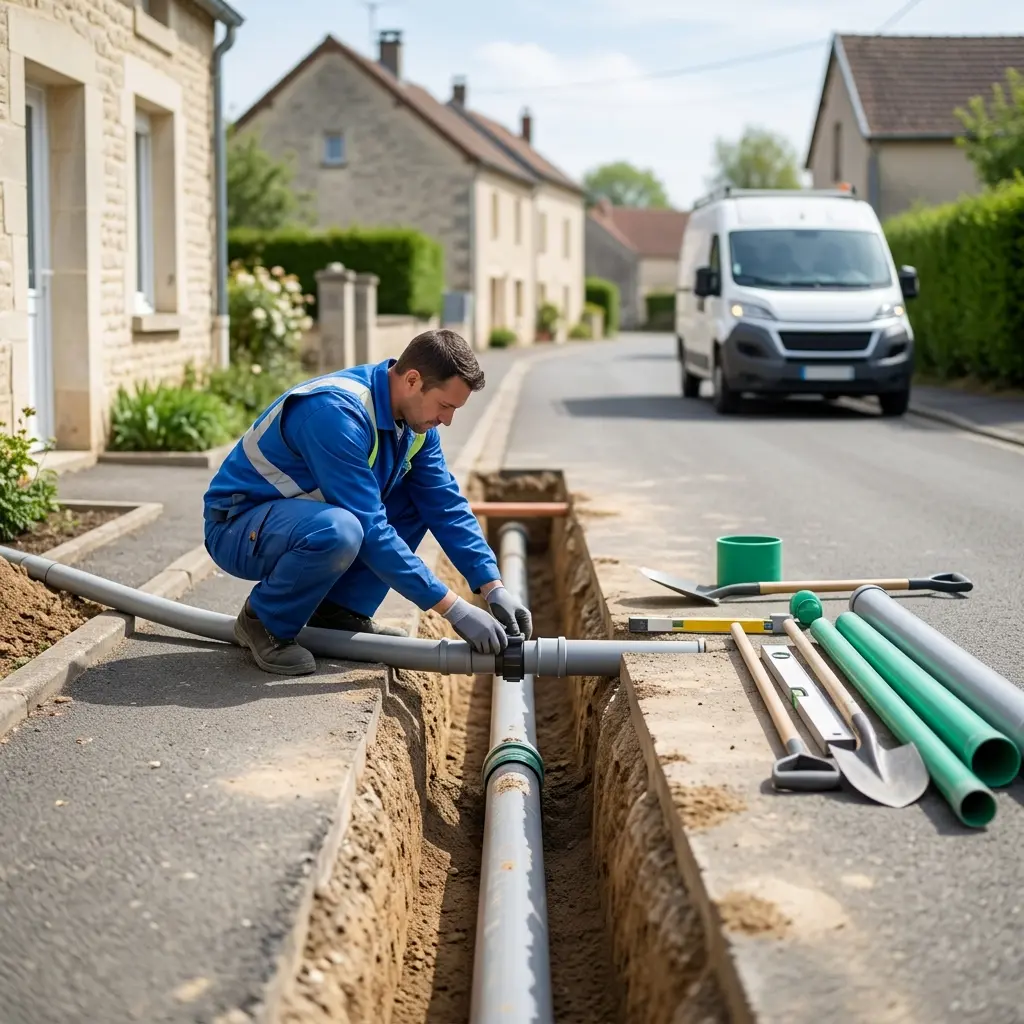 Comment se déroule le raccordement à Fains-Véel ?