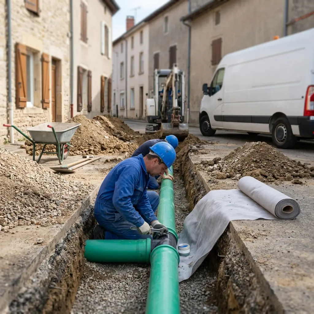 Raccordement au tout à l'égout Commercy (55200)