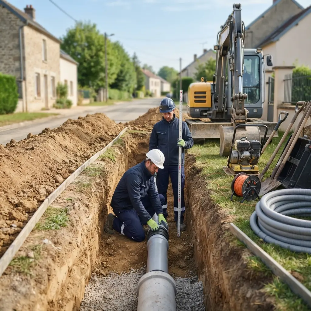 Notre démarche pour un raccordement au tout à l'égout efficace