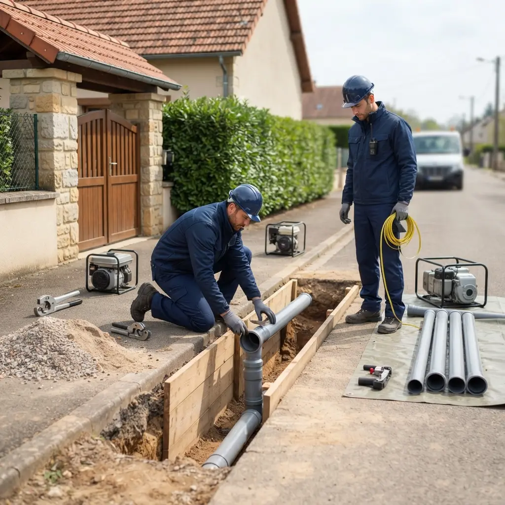Raccordement au tout à l'égout Revigny-sur-Ornain (55800)