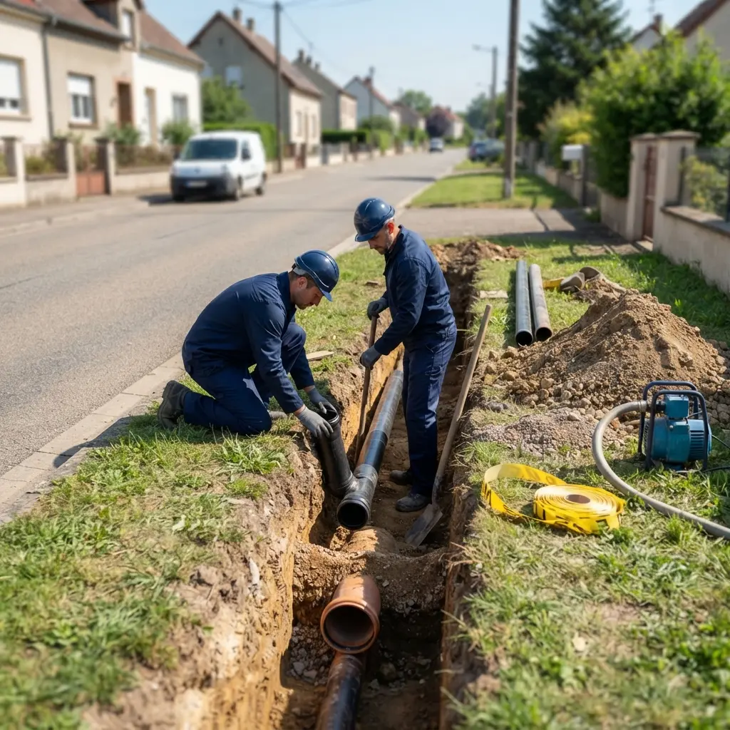 Comment se déroule le raccordement à Saint-Julien-lès-Metz ?