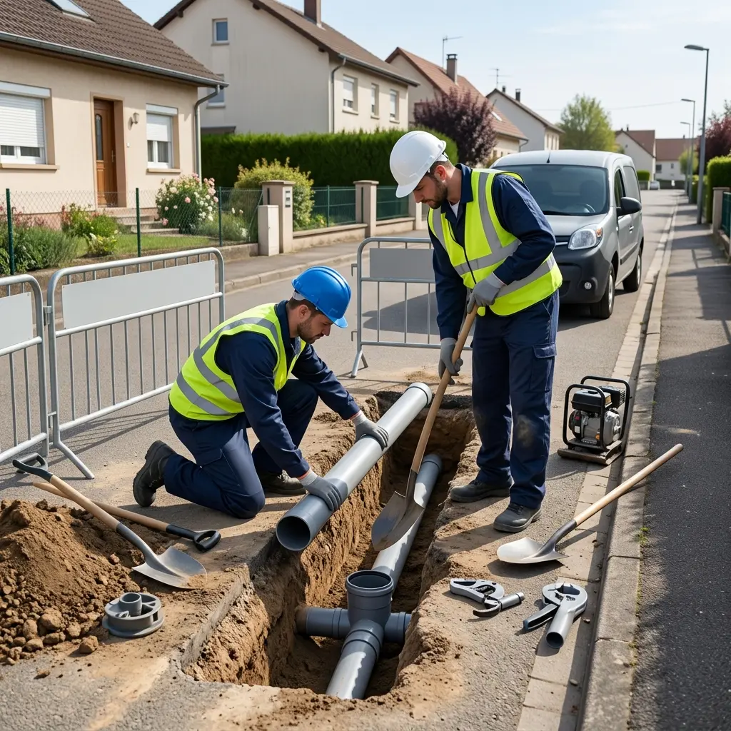 Précautions pour vos travaux d'assainissement