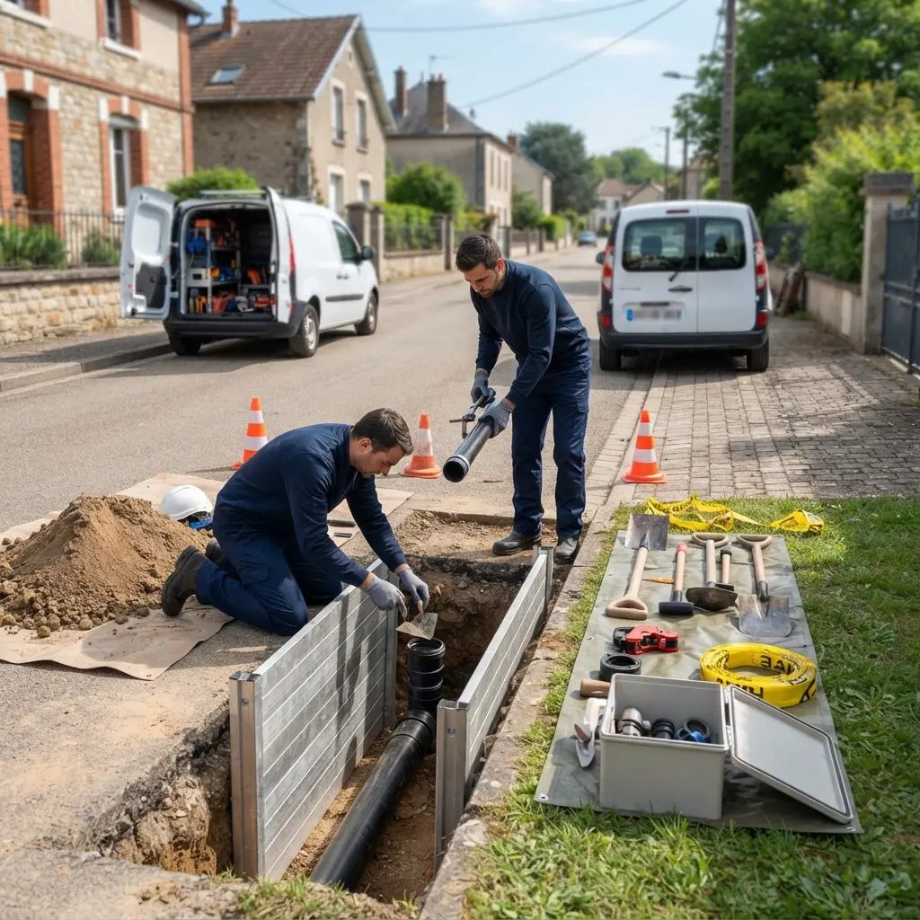 Besoin d'une intervention de raccordement à Sainte-Marie-aux-Chênes ?