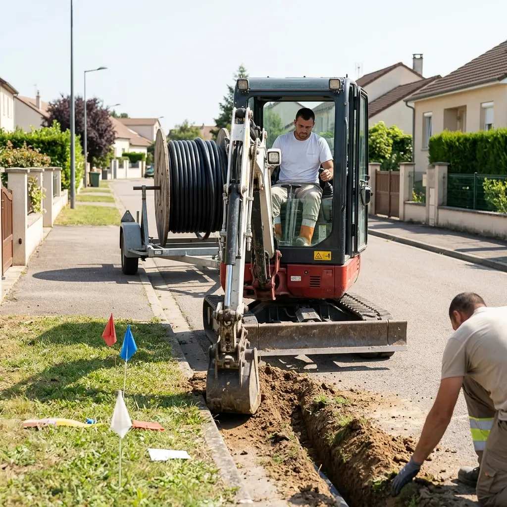 Une installation technique et précise