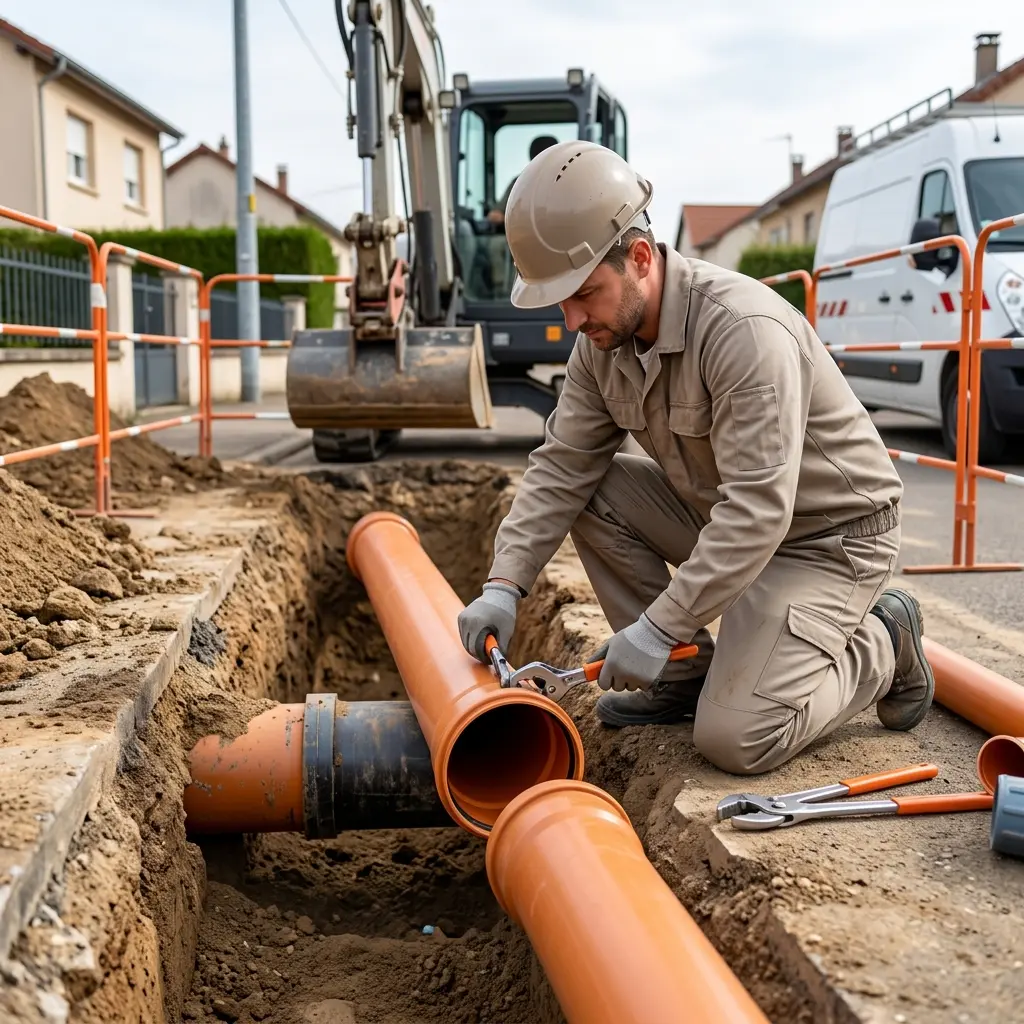 Comment se déroule le raccordement à Maizières-lès-Metz ?