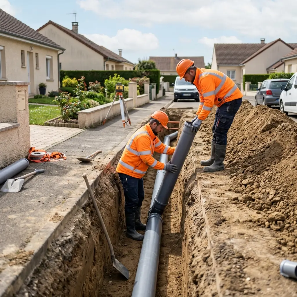 Une installation sereine pour vos eaux usées