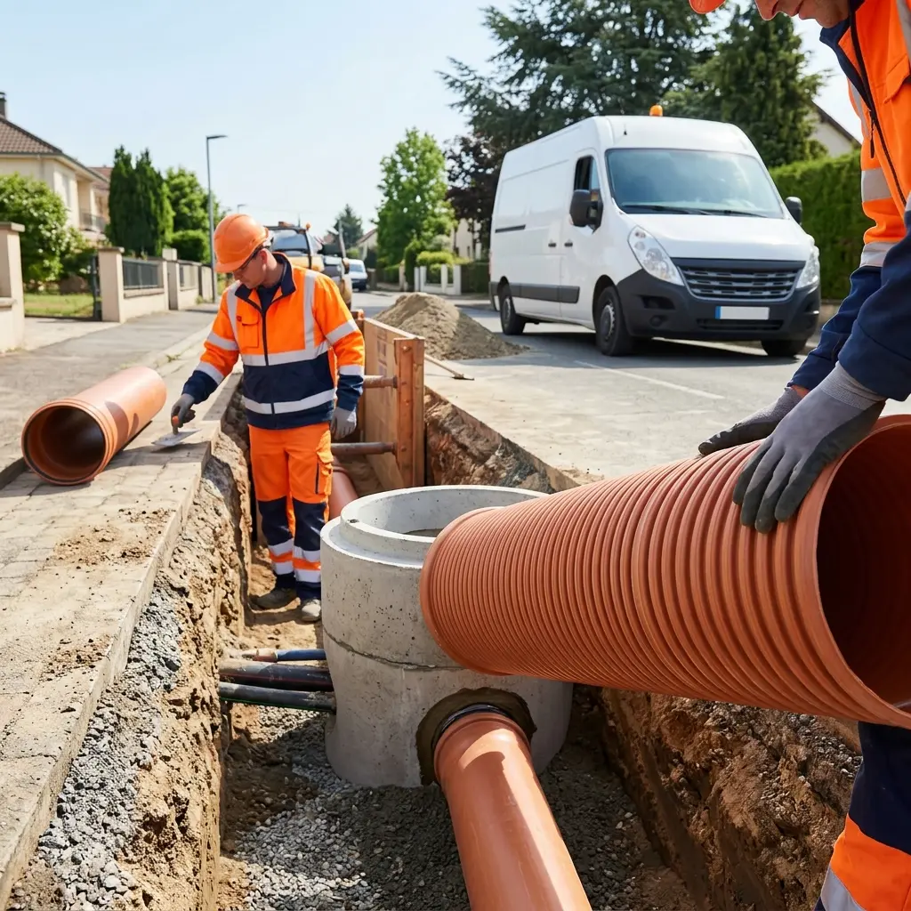 Comment se déroule le raccordement à Mondelange ?