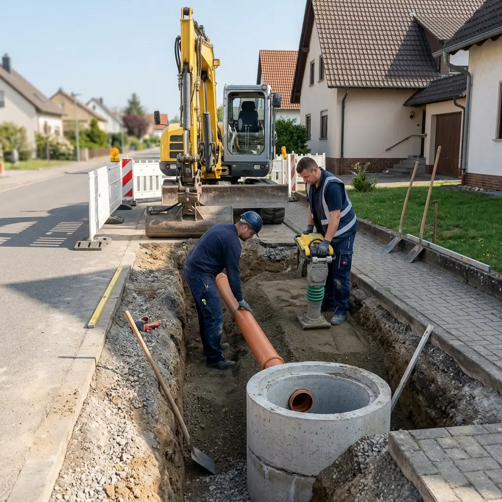 Raccordement au tout à l'égout Spicheren (57350)