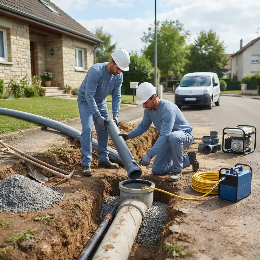 Prévenir les problèmes d'écoulement après vos travaux