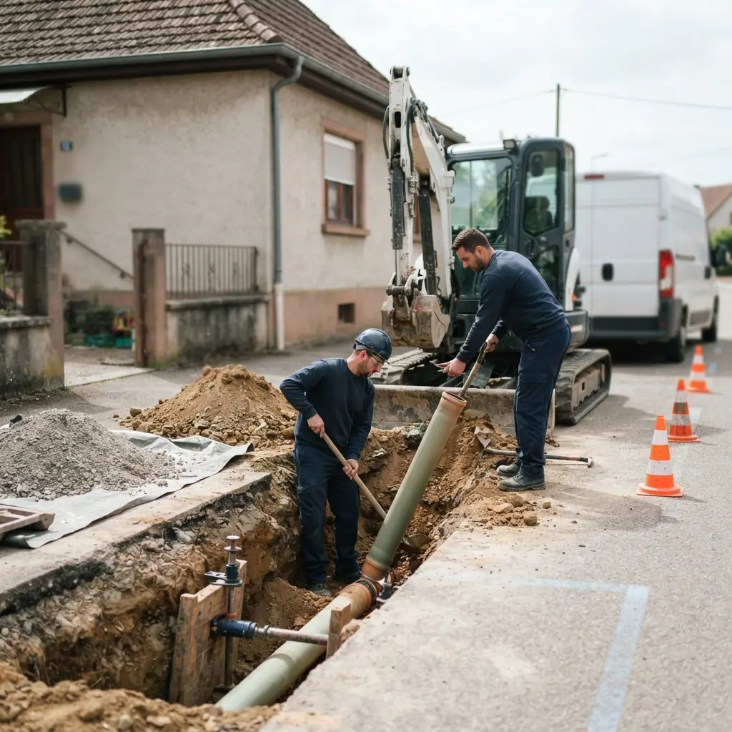 Expertise en raccordement à Sarrebourg