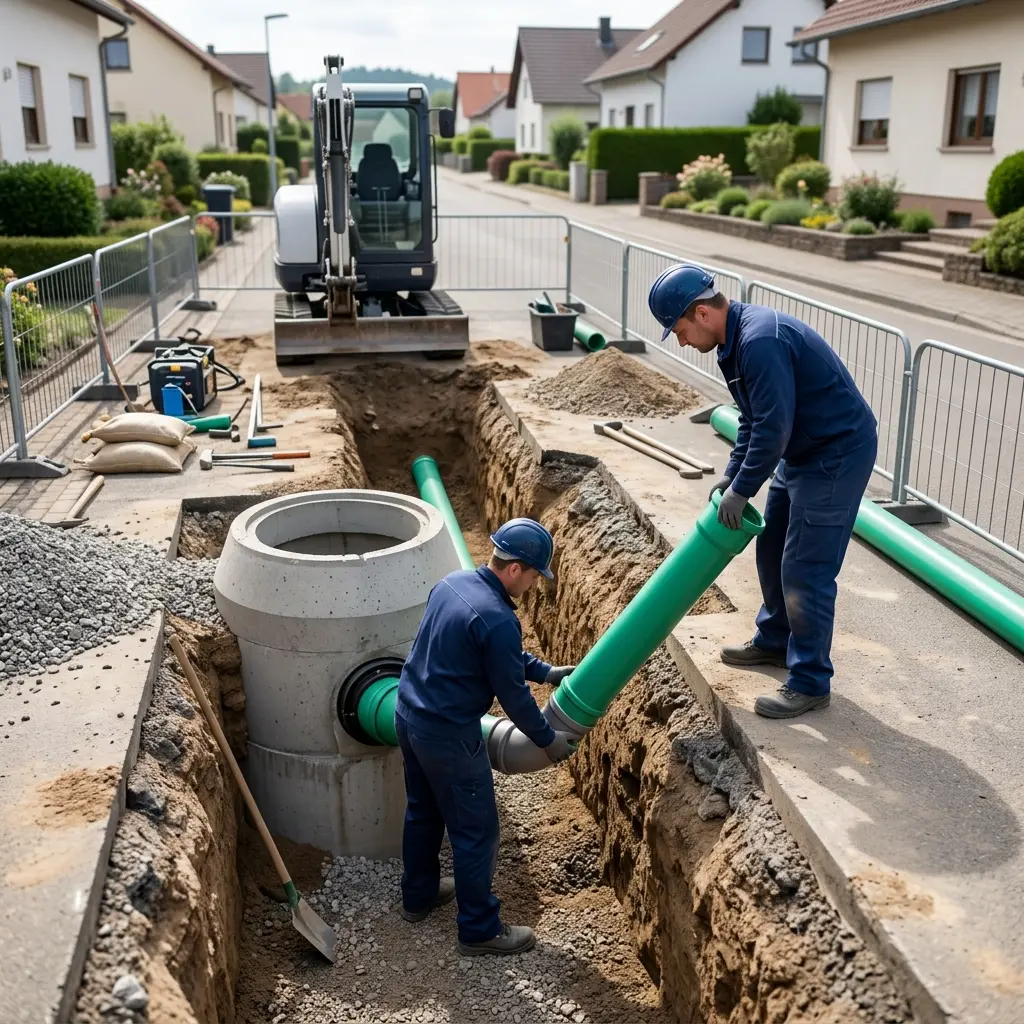 Comment nous procédons pour le raccordement au tout à l'égout