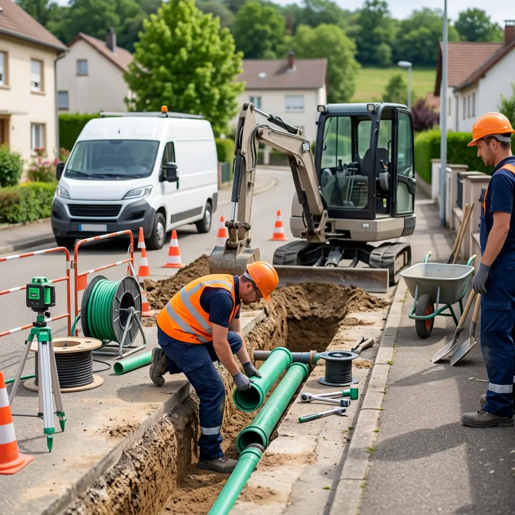 Besoin d'un raccordement rapide à Sarralbe ?
