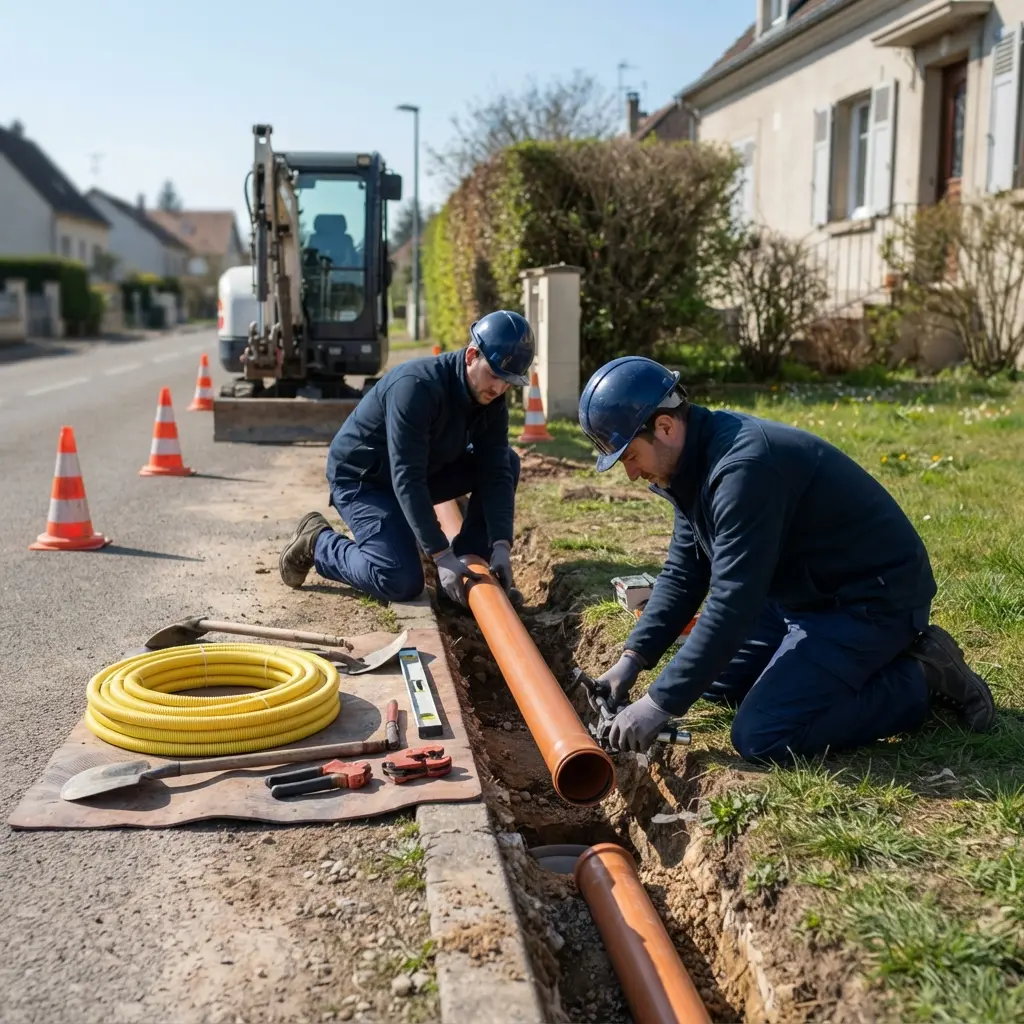 Notre approche de raccordement au tout à l'égout dans la Moselle
