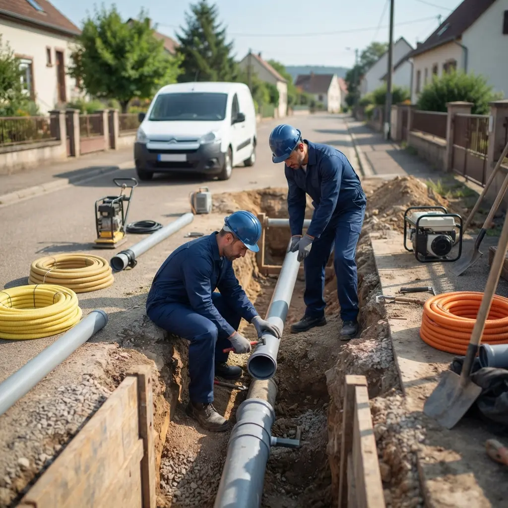 Raccordement obligatoirement vérifié à Réding