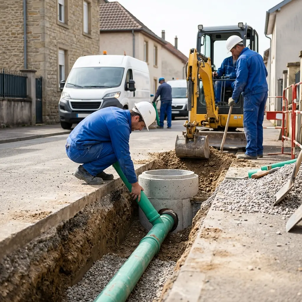 Une installation sereine pour vos eaux usées