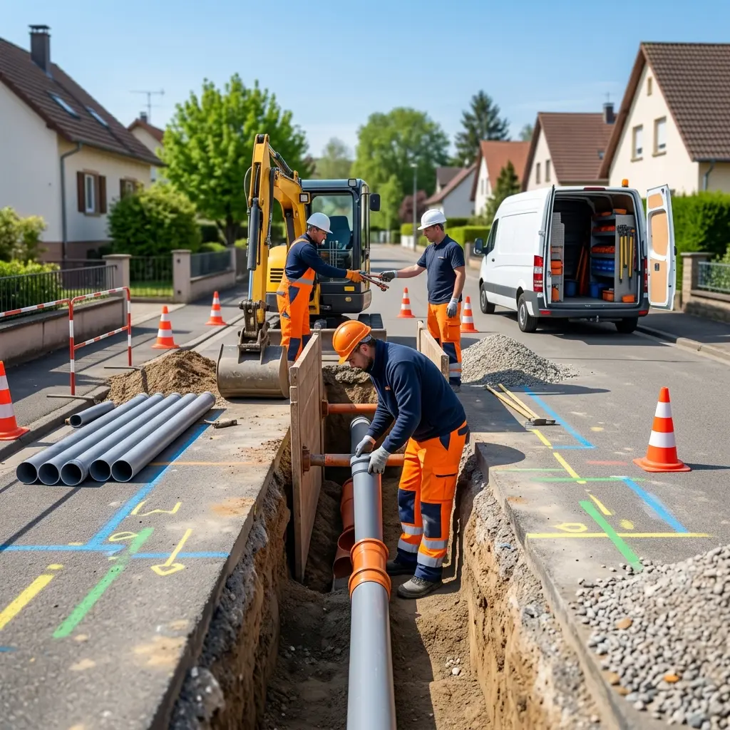 Prévenir les problèmes d'écoulement à Alsting
