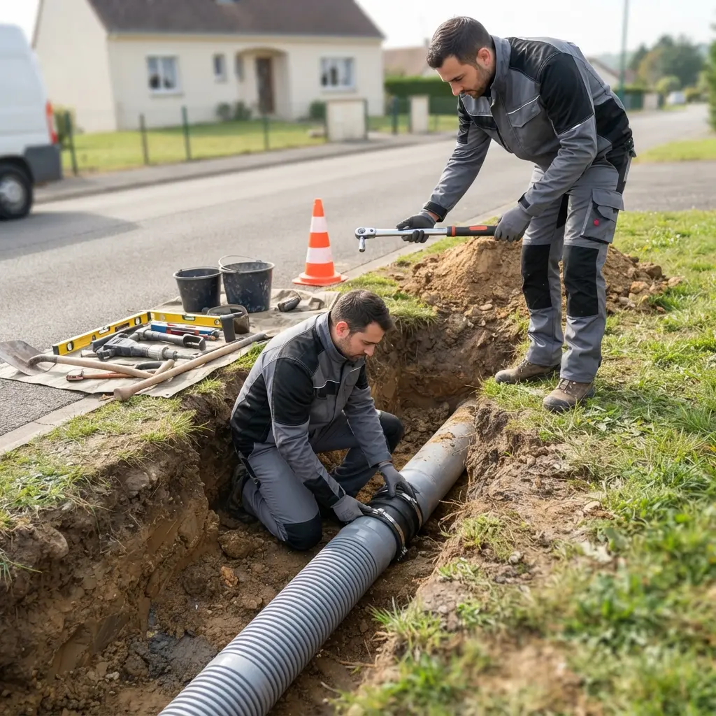 Votre tranquillité d'esprit pour vos travaux d'assainissement