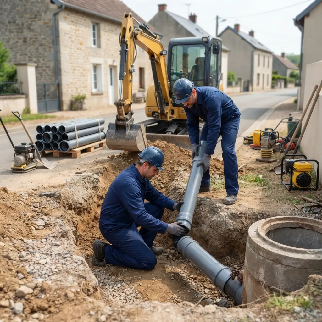Comment se déroule le raccordement à Aumetz ?