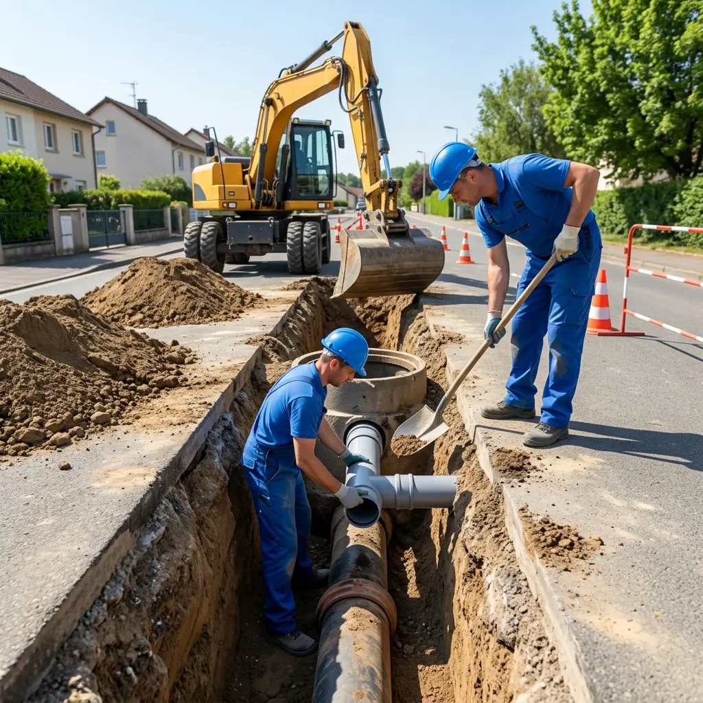Comment se déroule l'intervention à Tressange ?