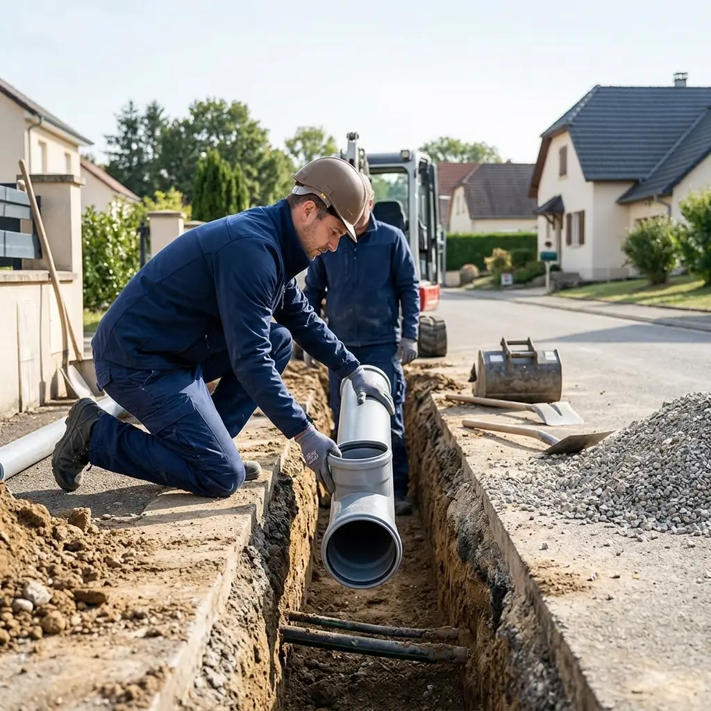 Comment se déroule l'intervention à Longeville-lès-Saint-Avold ?