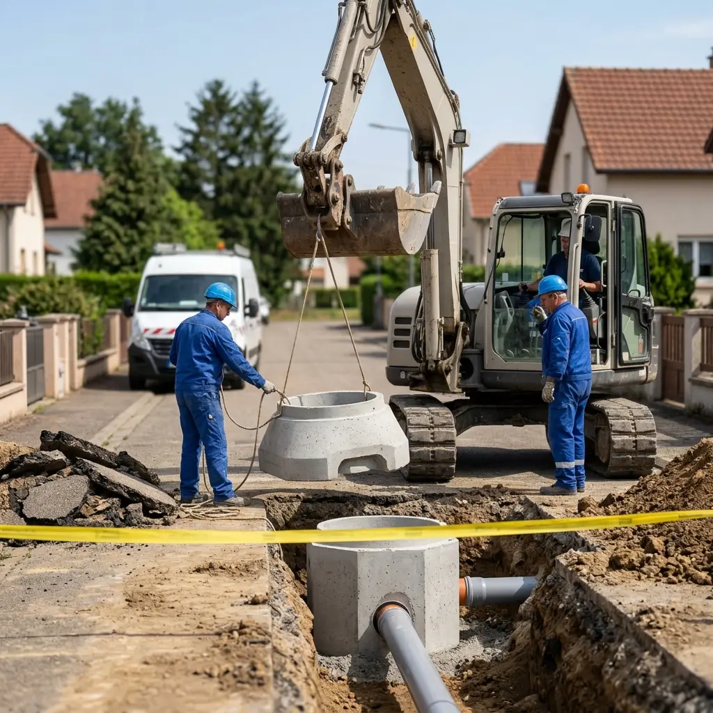 Comment se déroule le raccordement à Cocheren ?