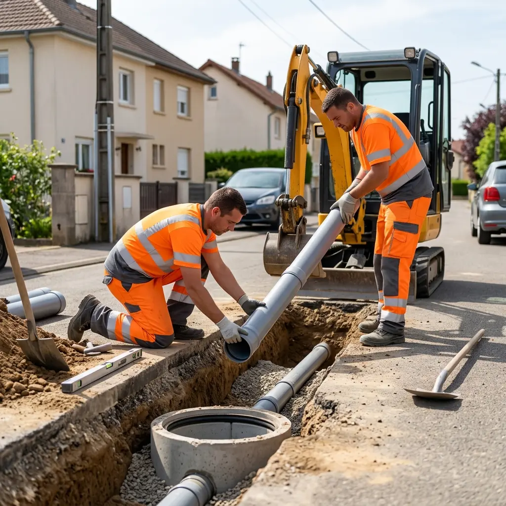 Comment se déroule le raccordement à Freyming-Merlebach ?