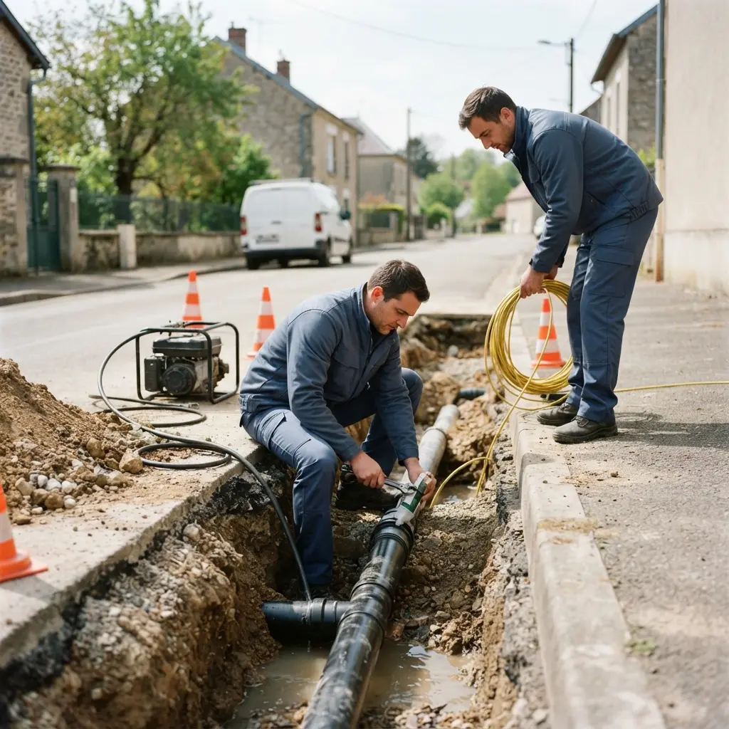 Comment se déroule le raccordement à Amanvillers ?