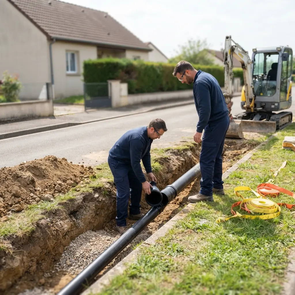 Expertise en raccordement à Hambach