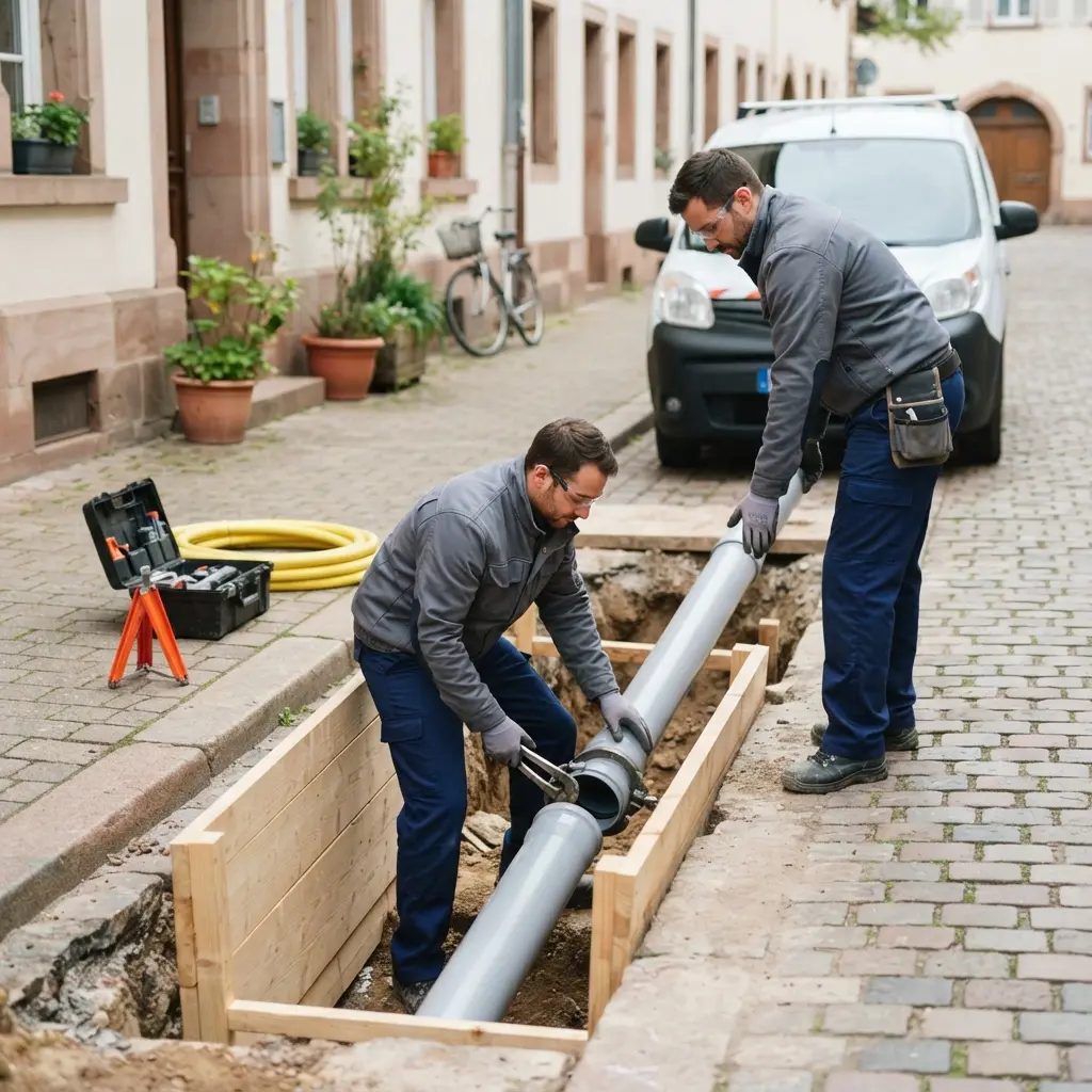 Comment se déroule le raccordement à Strasbourg ?