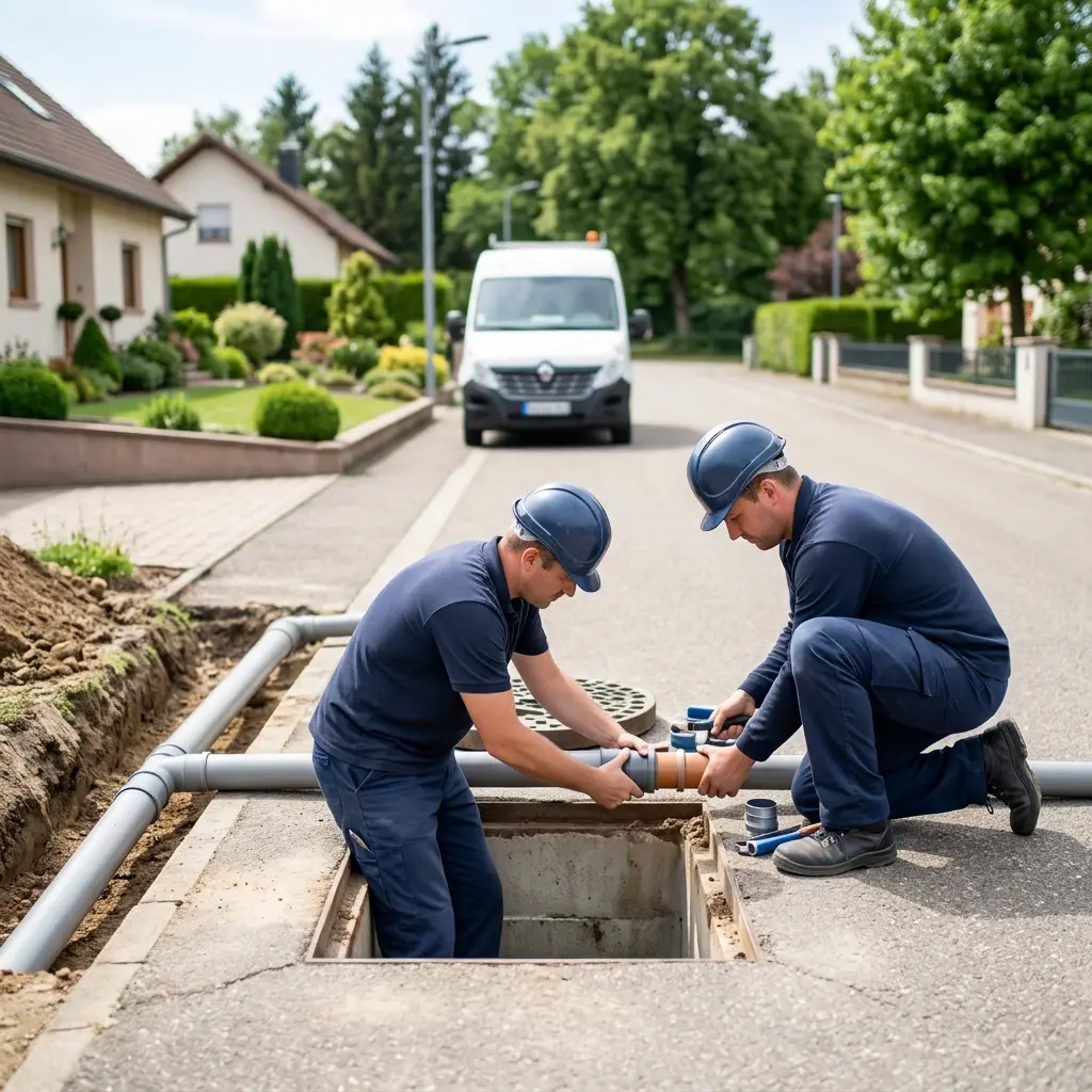 Une technique professionnelle pour votre raccordement