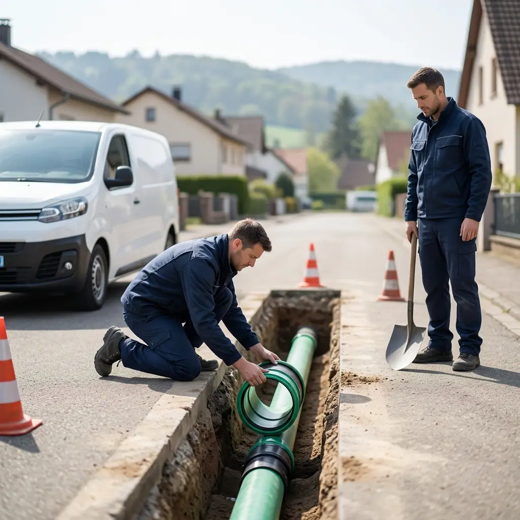 Raccordement au tout à l'égout Niederbronn-les-Bains (67110)