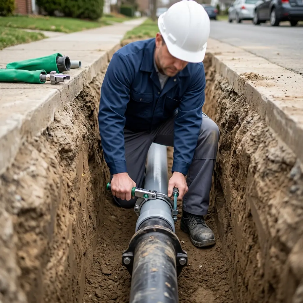 Raccordement sans souci, garanties qualité et service local