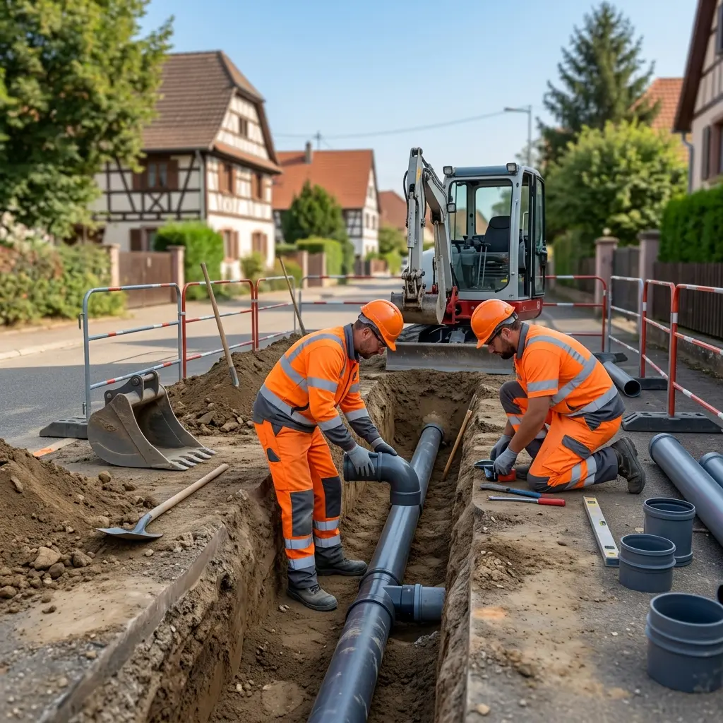 Notre approche technique pour vos réseaux d'eaux usées