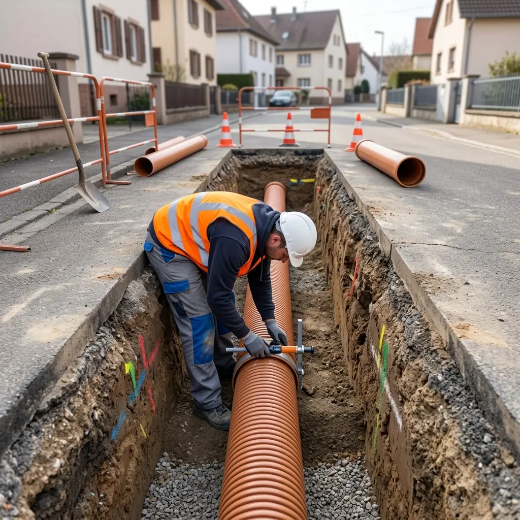 Comment se déroule le raccordement à Dorlisheim ?