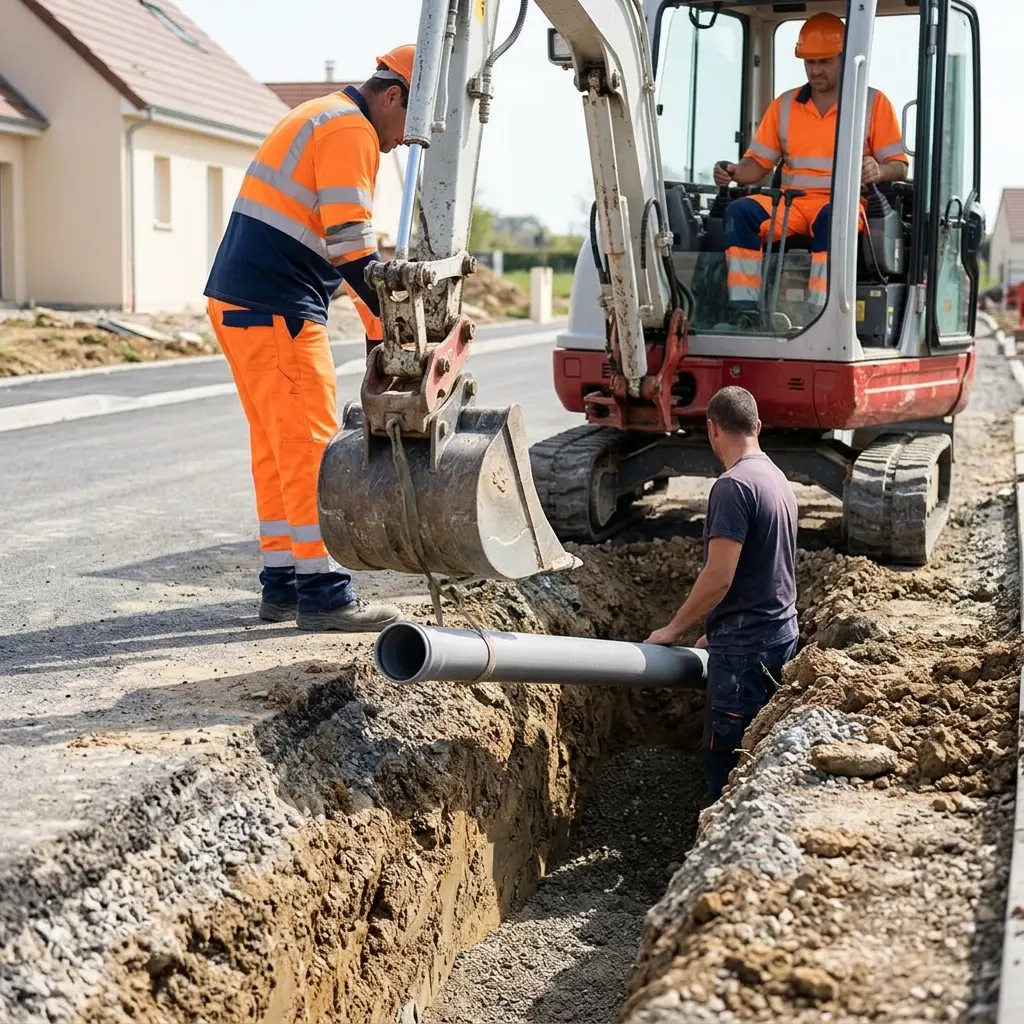 Raccordement au tout à l'égout Molsheim (67120)