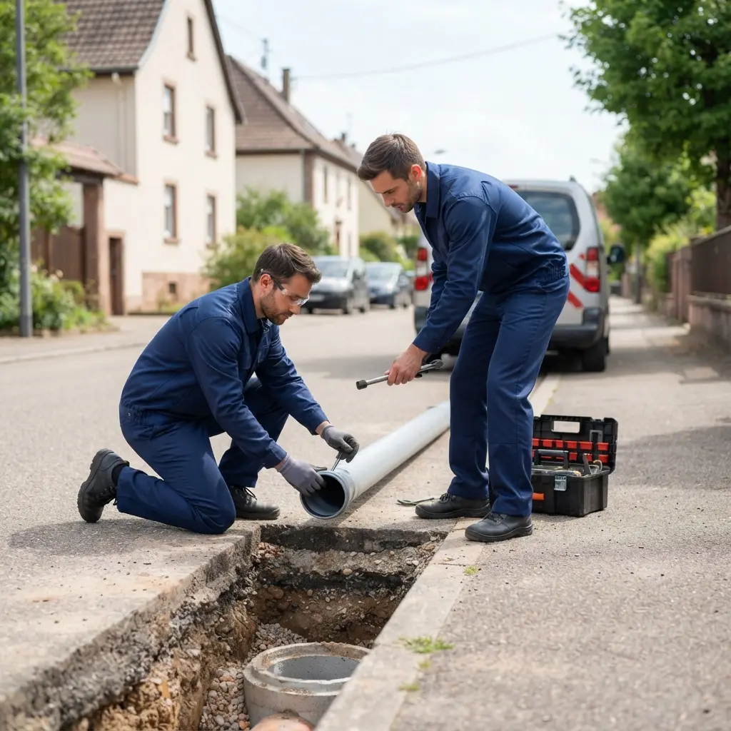 Raccordement au tout à l'égout Barr (67140)