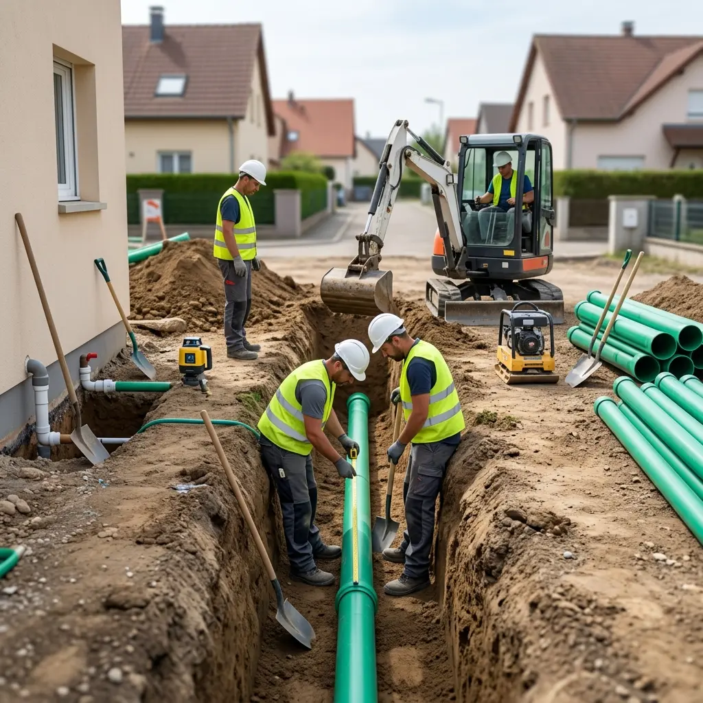 Expertise en raccordement à Erstein