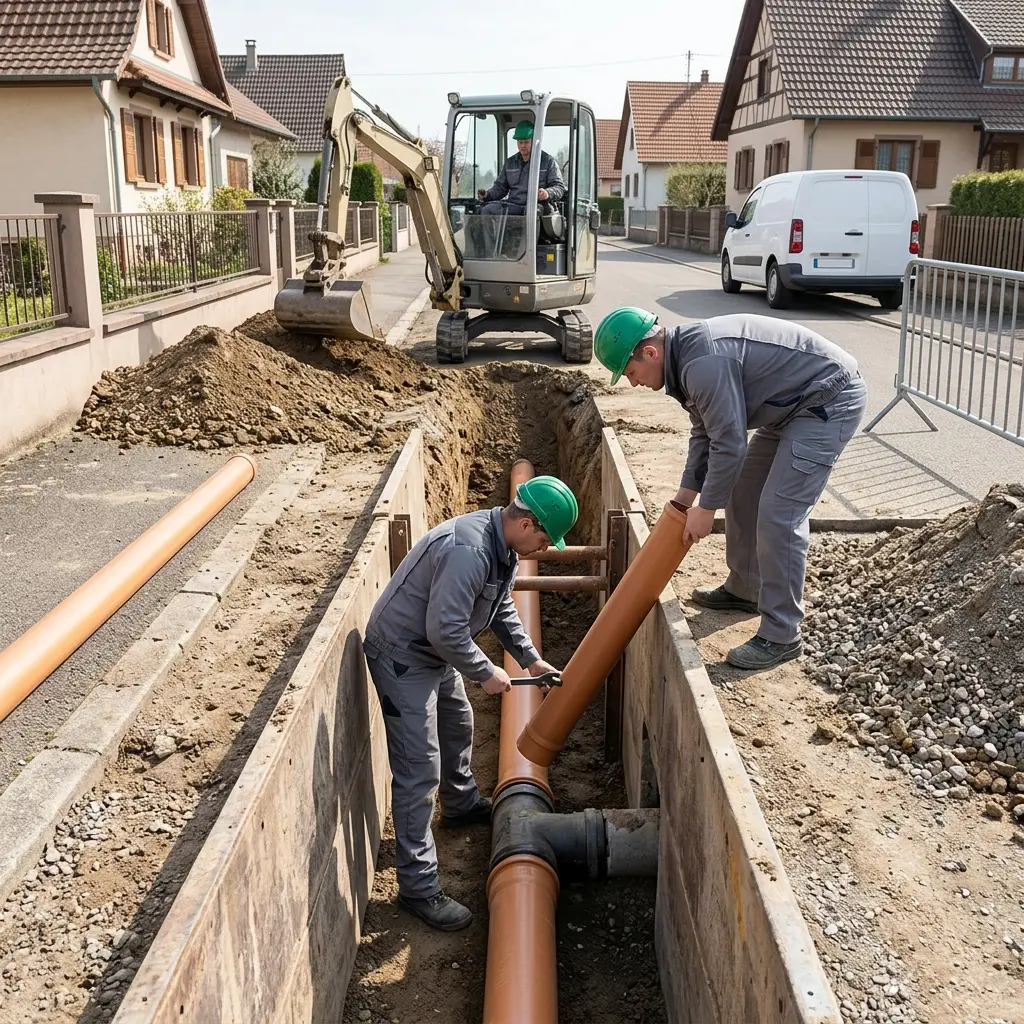 Étapes de votre raccordement à Wingersheim les Quatre Bans