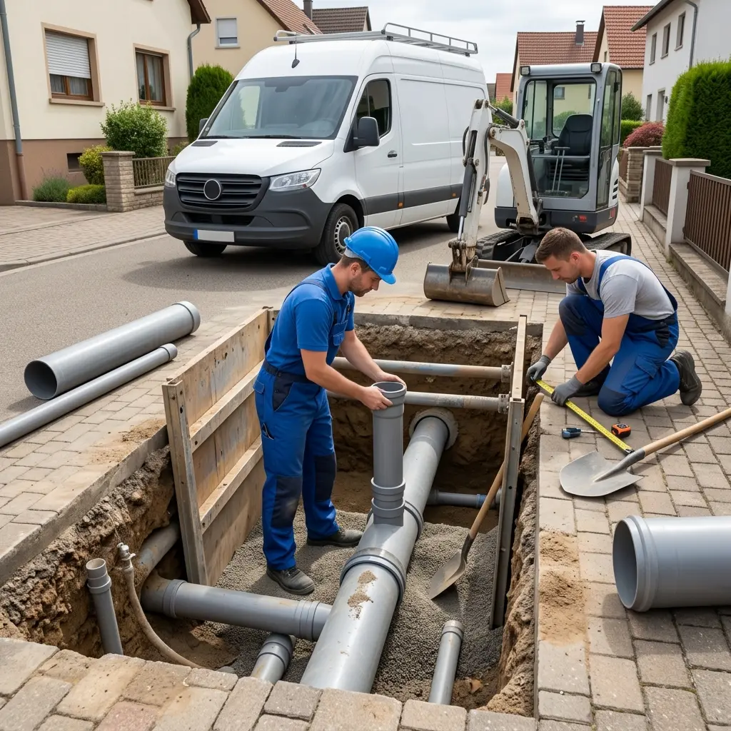 Raccordement au tout à l'égout Eckbolsheim (67201)