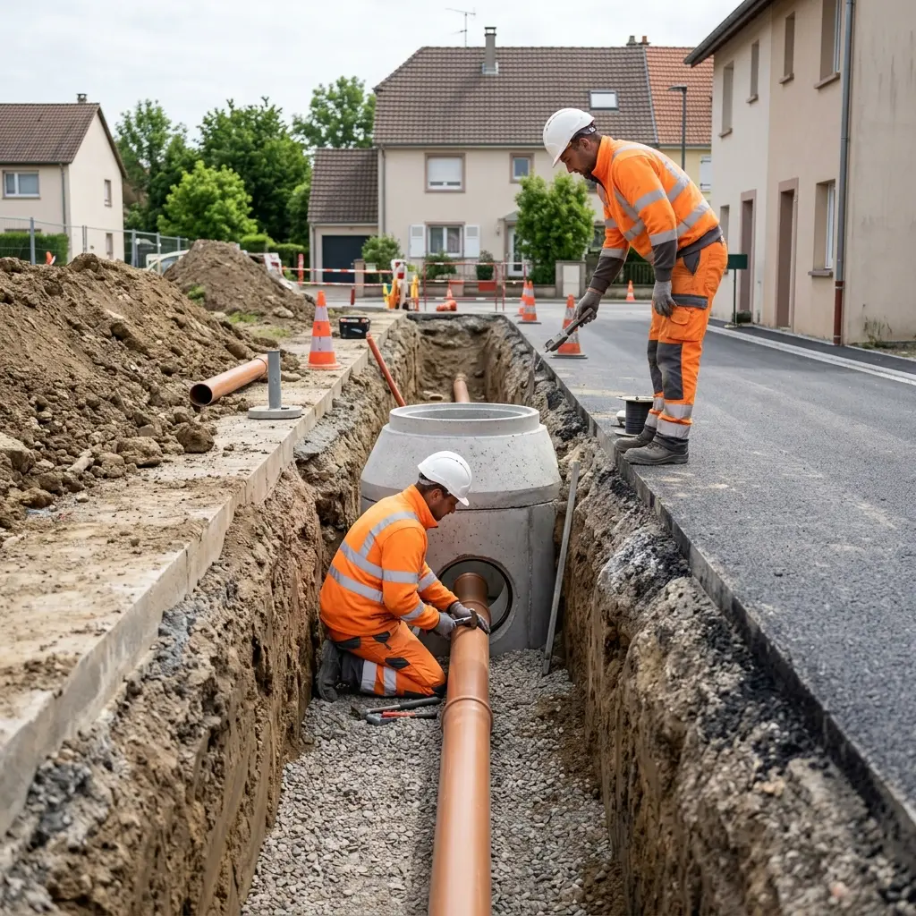 Comment se déroule le raccordement à Wolfisheim ?