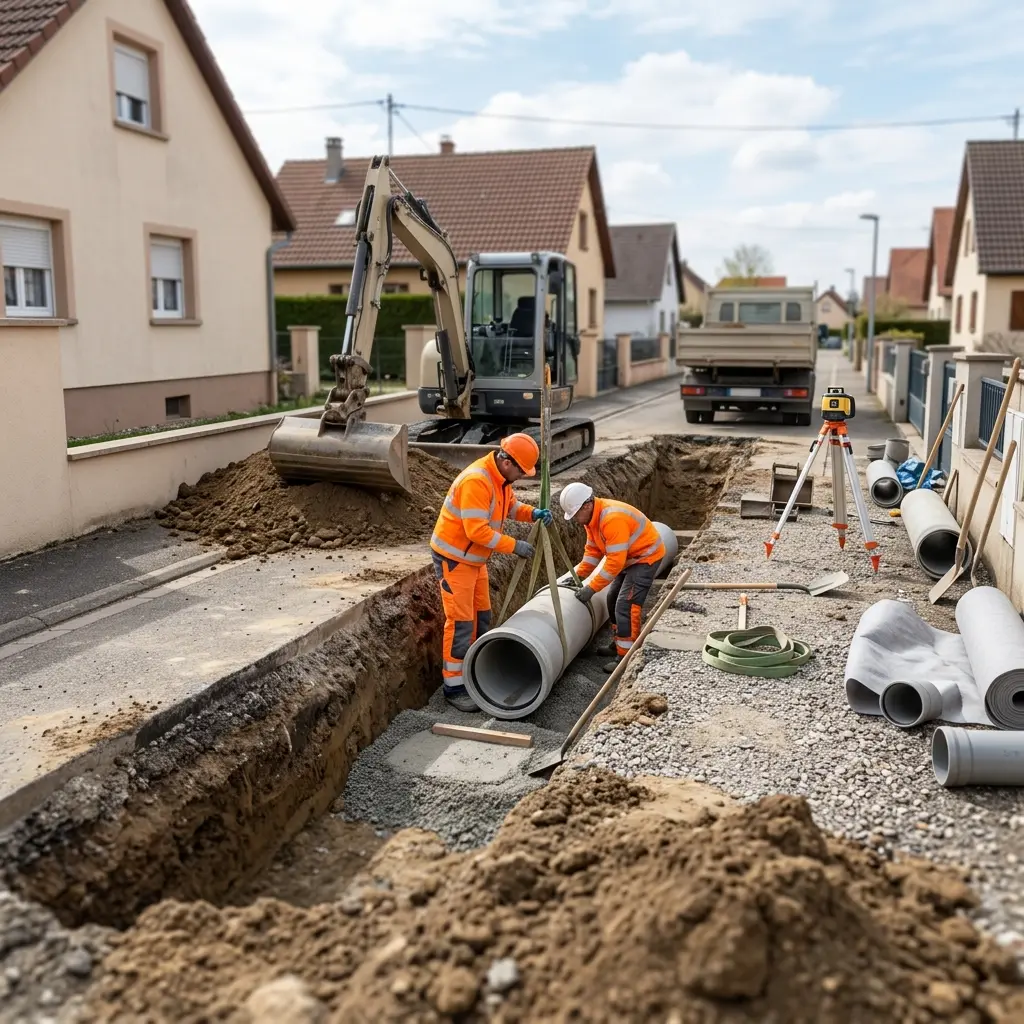Expertise en raccordement à Achenheim