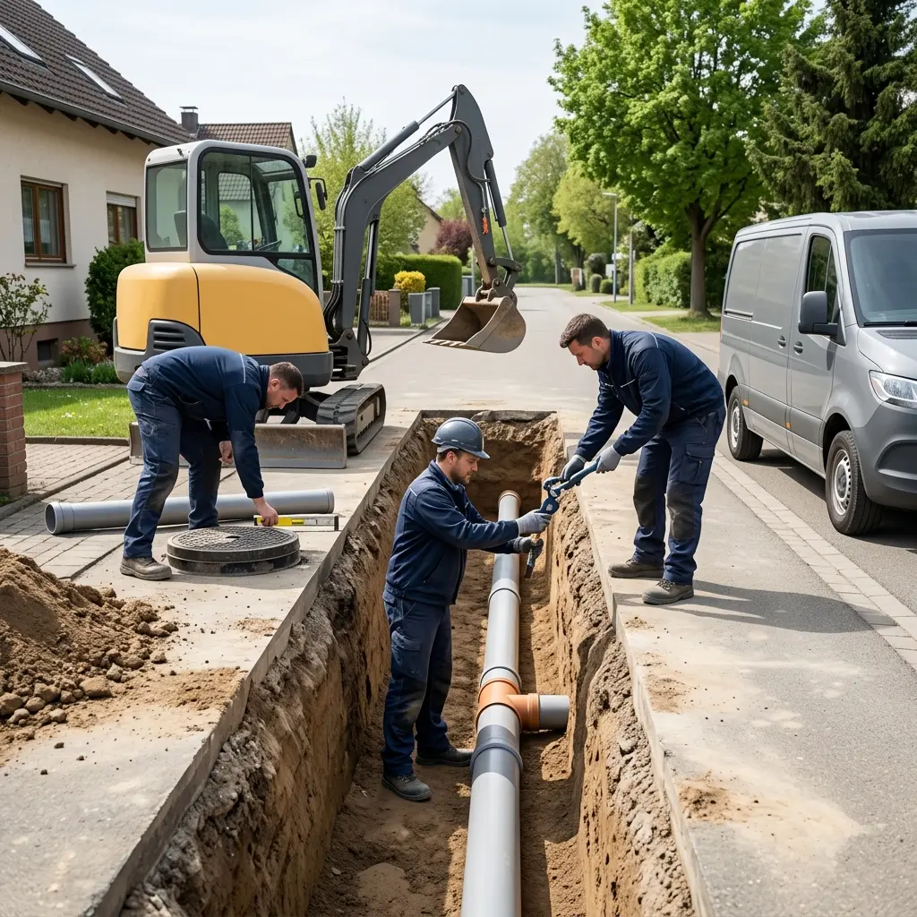 Raccordement au tout à l'égout Mittelhausbergen (67206)