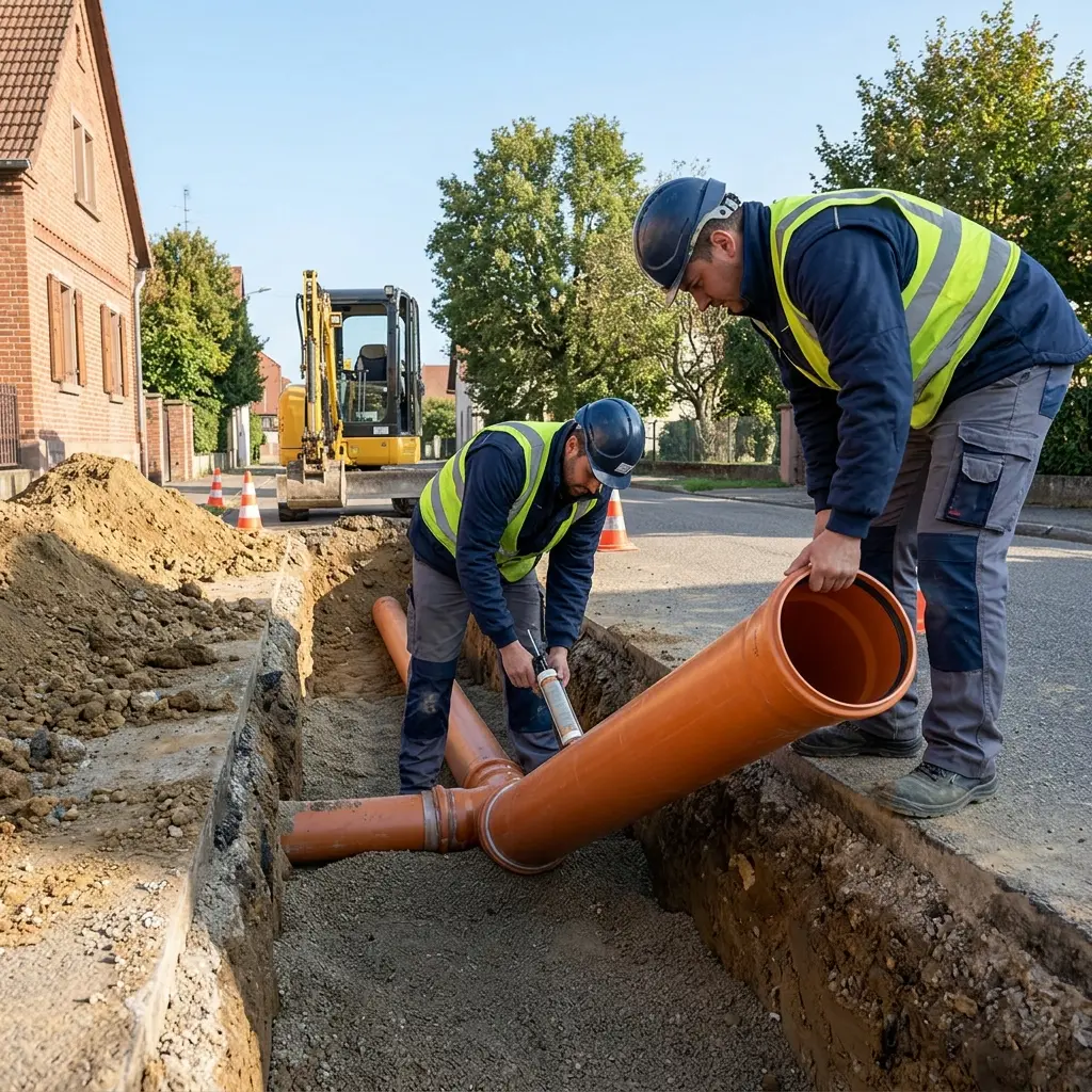 Expertise en raccordement à Huttenheim