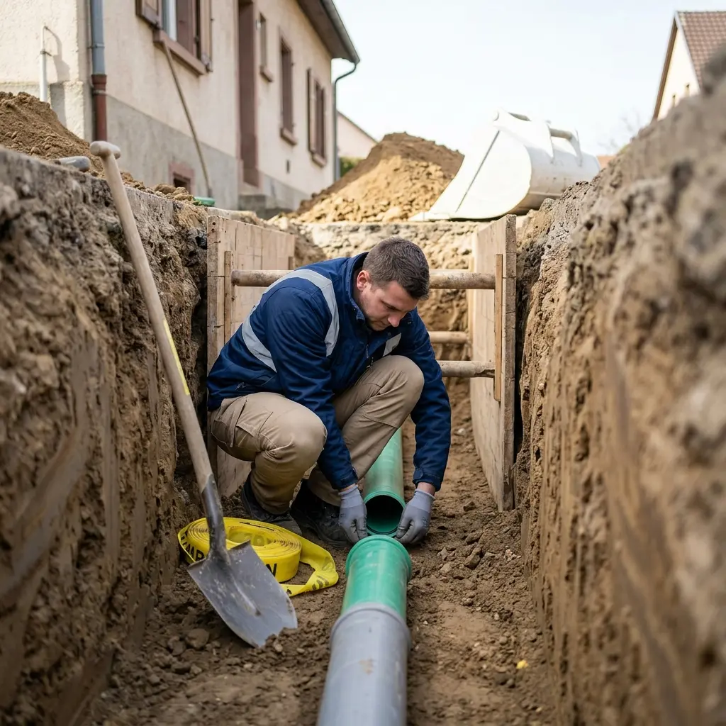 Réalisation de vos travaux de branchement