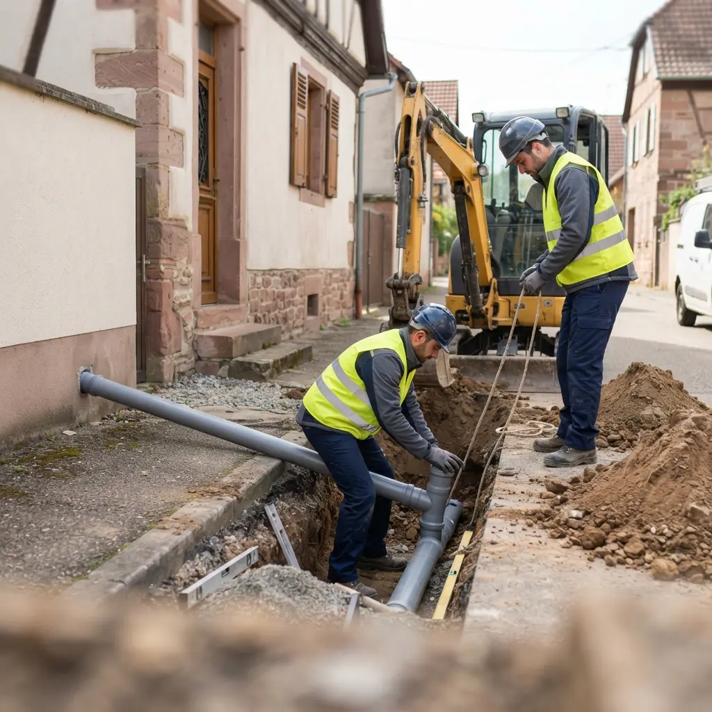 Les bons gestes pour vos canalisations à Marmoutier