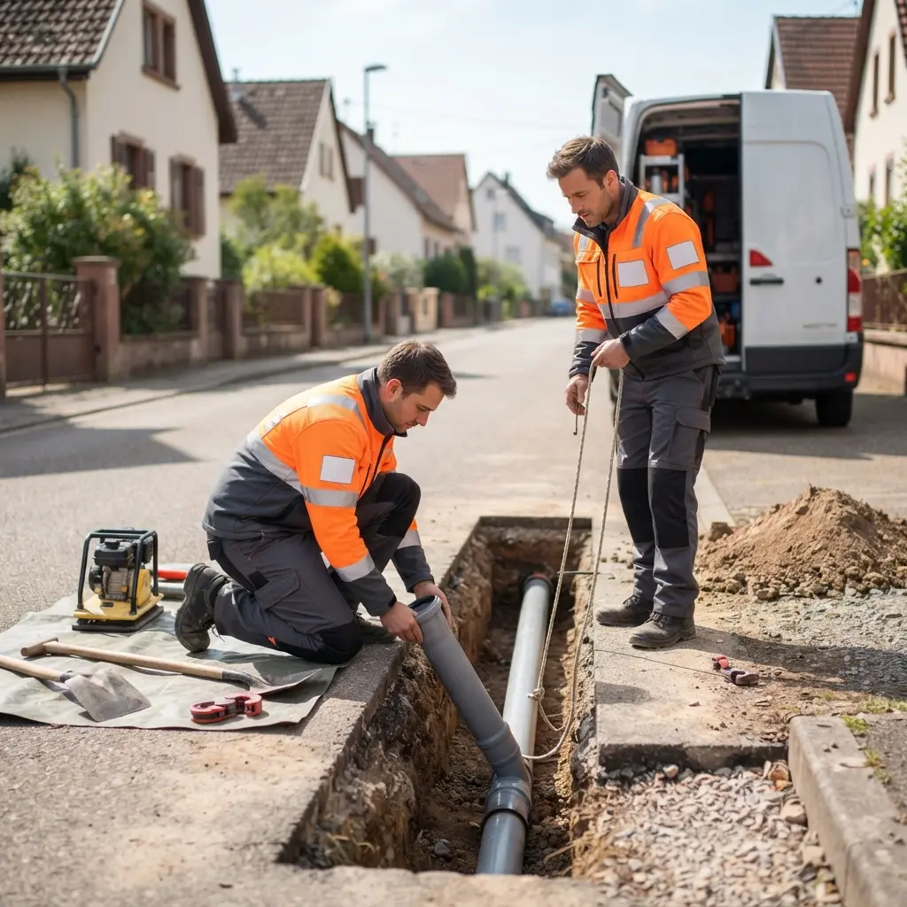 Raccordement au tout à l'égout Dettwiller (67490)
