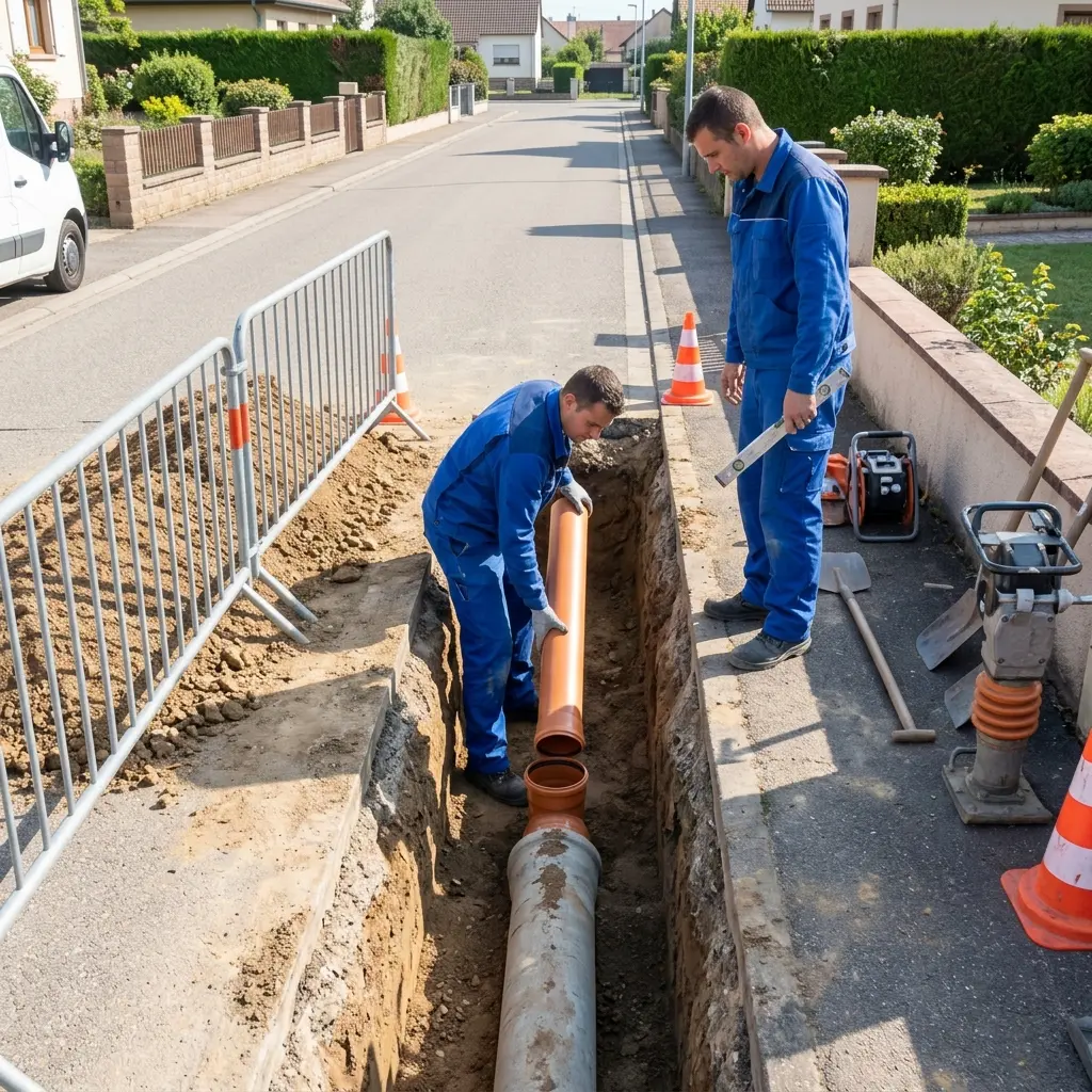 Expertise en raccordement à Marlenheim