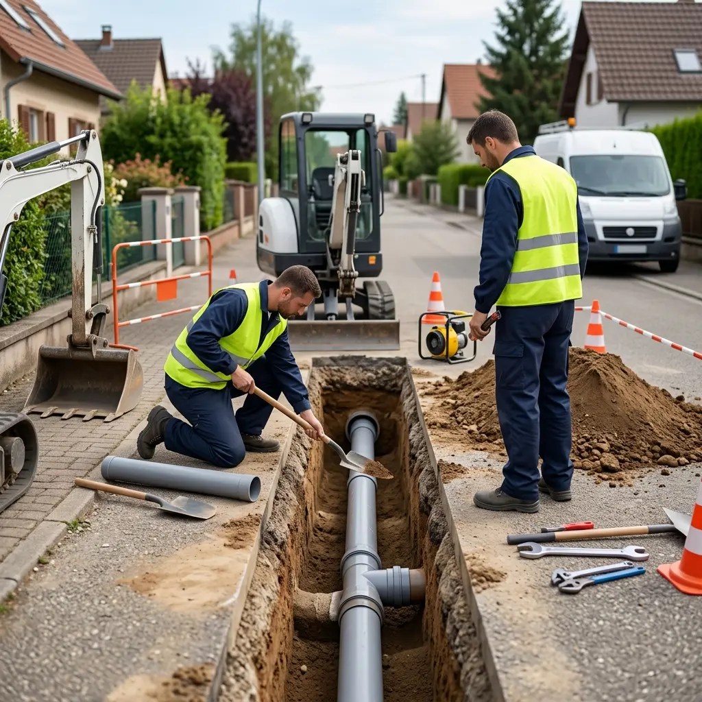Raccordement au tout à l'égout Bœrsch (67530)