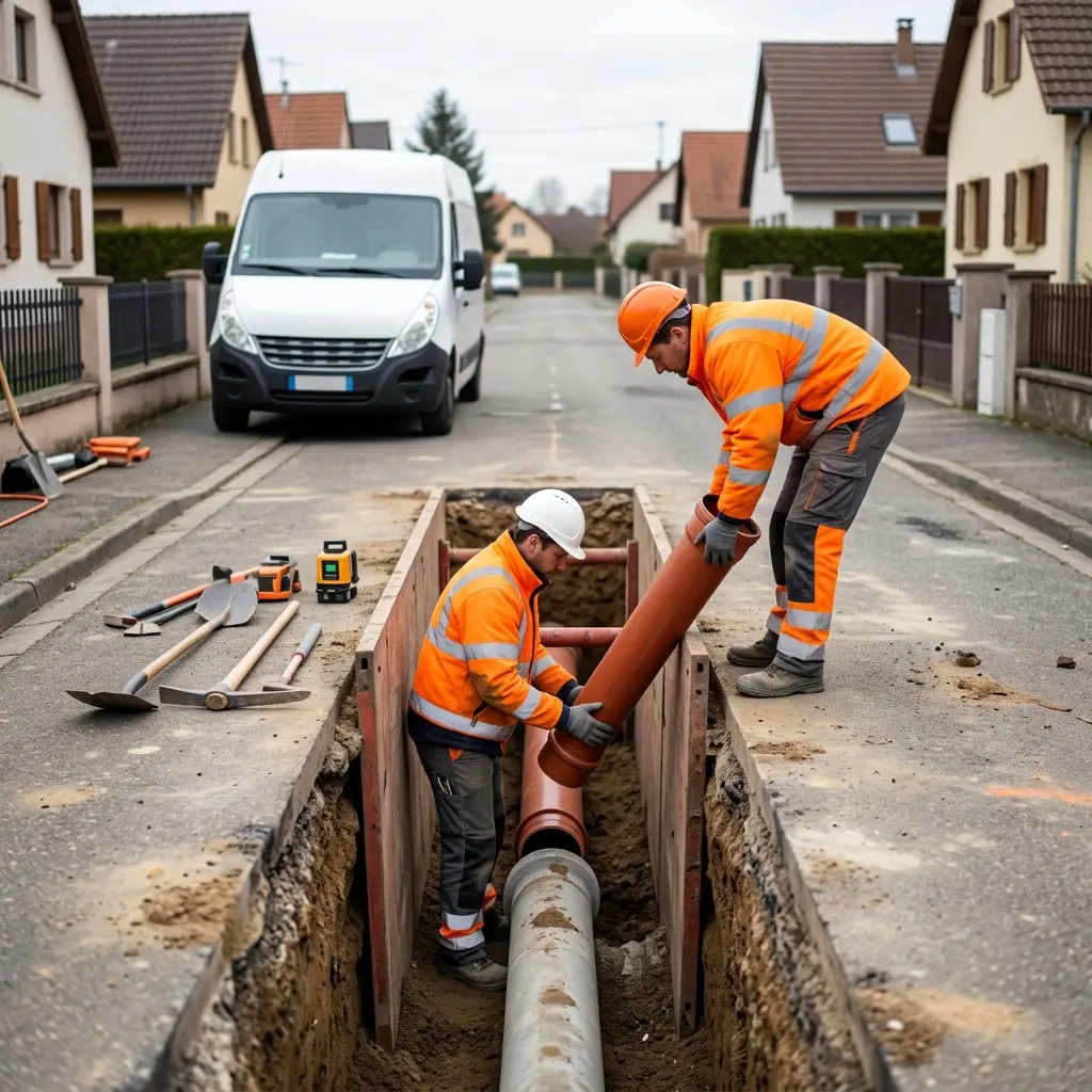 Prévenir les bouchons après vos travaux à Ostwald