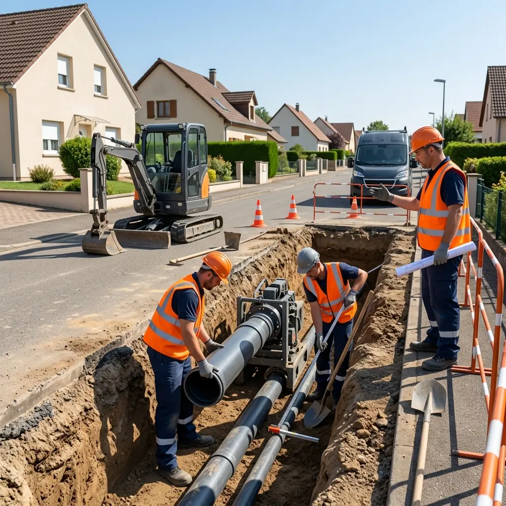 Comment bien préparer vos travaux de raccordement à Rosheim